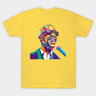 Stevie Wonder WPAP Limit Color T-Shirt